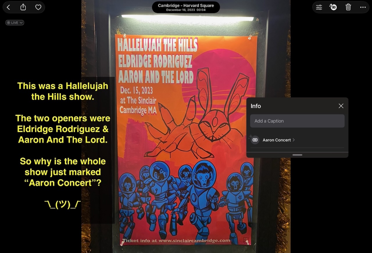 poster for Hallelujah the Hills, with Eldridge Rodriguez & Aaron and the Lord