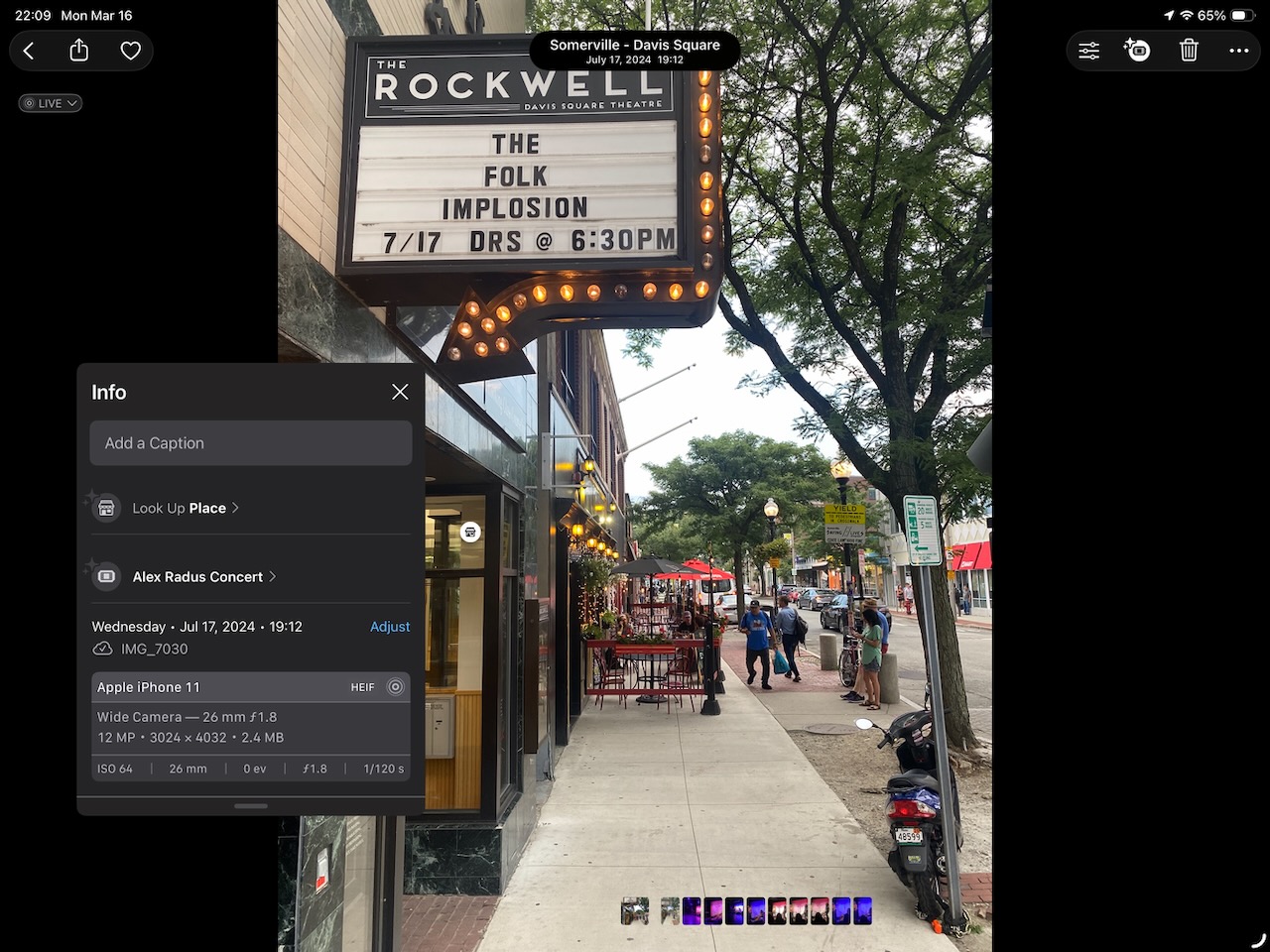 Folk Implosion @ Rockwell, not Alex Radus