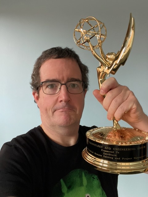 Me & my little Emmy friend.